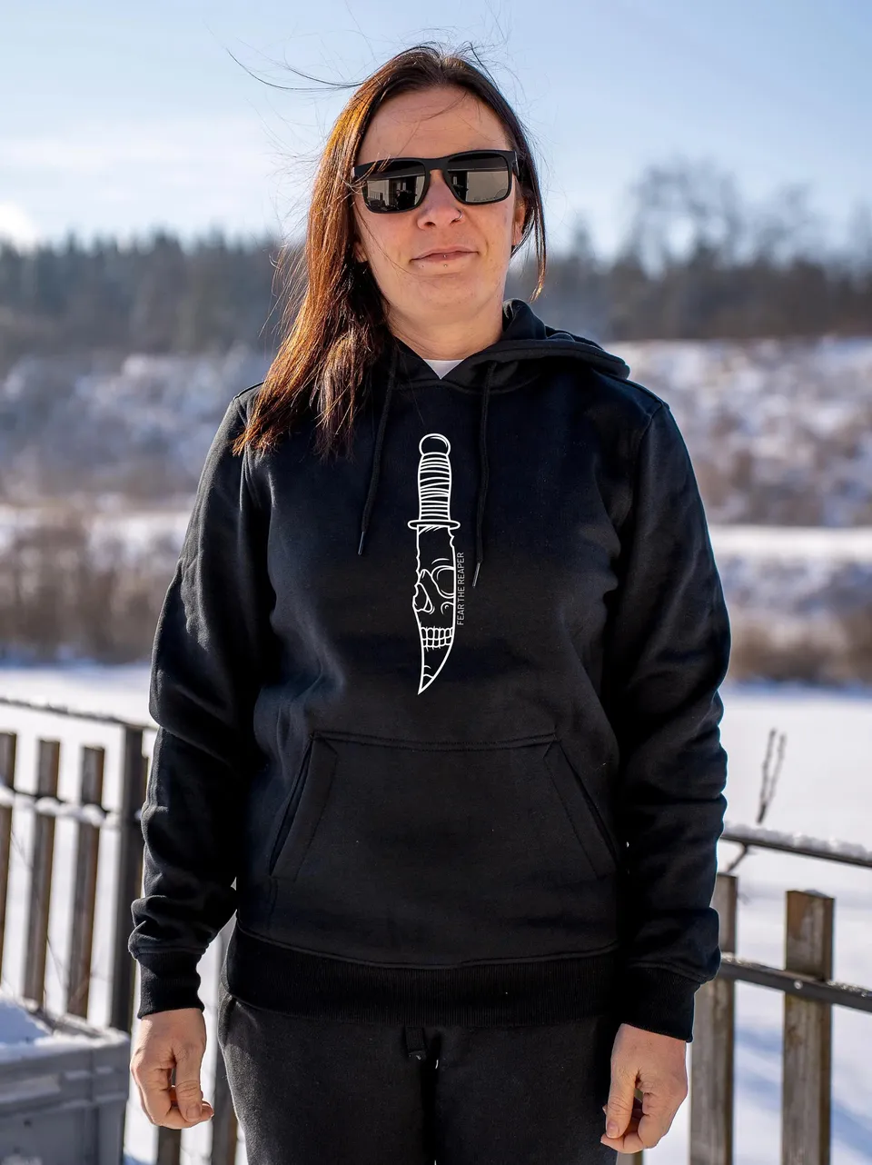 BlackLava Fear the Reaper Heavy Hoody Kapuzenpullover 300g