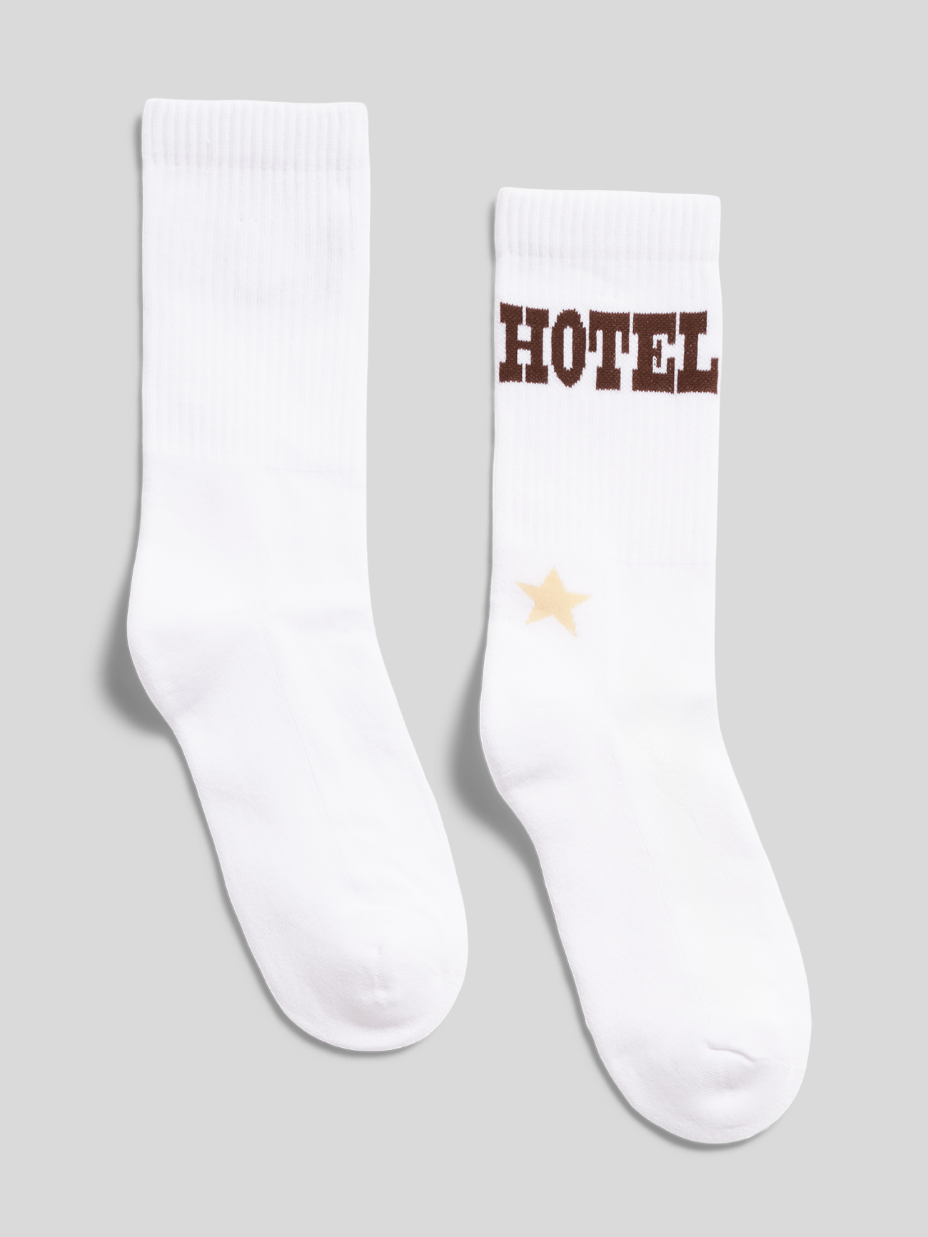 Tokio Hotel Accessoires Western Socks Socken Weiß Baumwolle