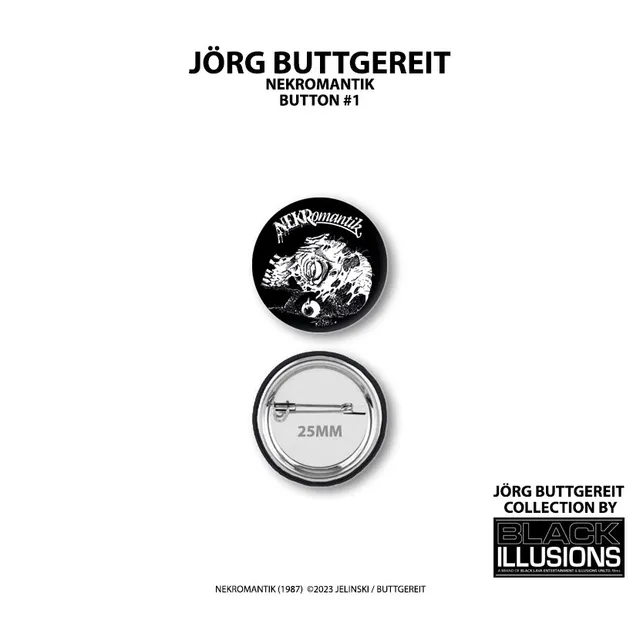 BlackLava Nekromantik Button #1 Anstecker 25mm lizenziert