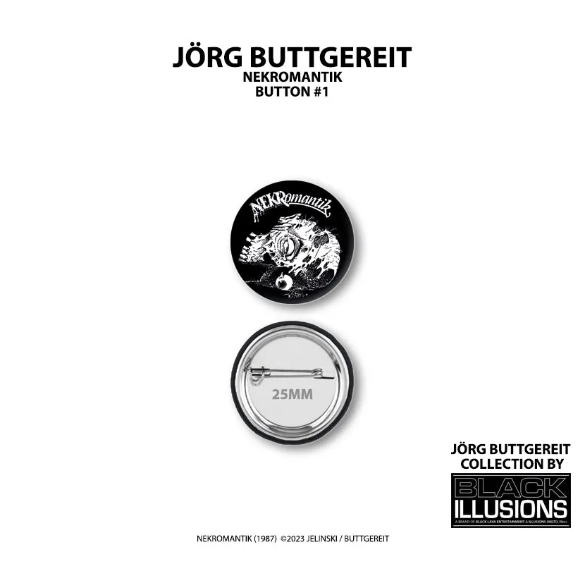 BlackLava Nekromantik Button #1 Anstecker 25mm lizenziert