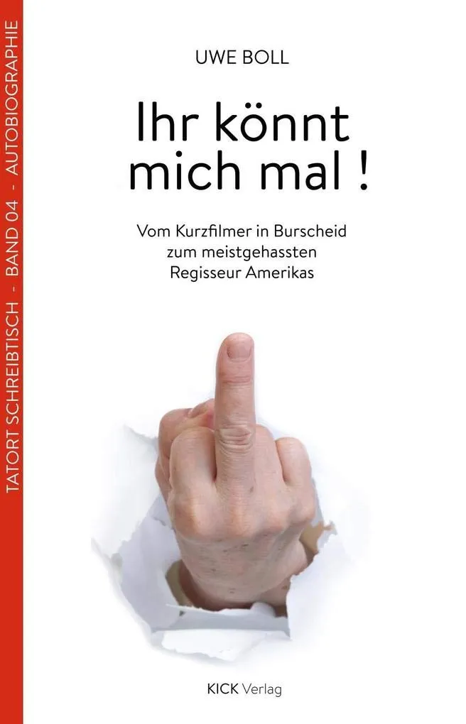 BlackLava Ihr könnt mich mal Uwe Boll Buch Deutsch