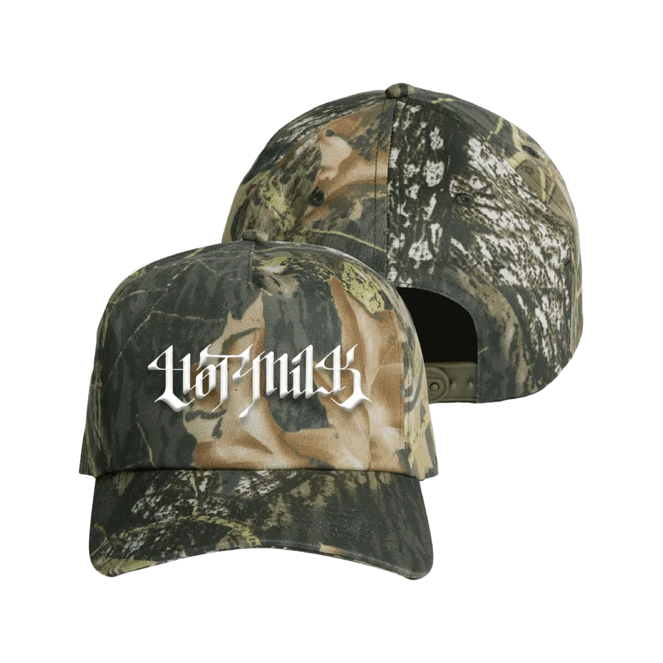 Hot Milk Logo Cap Tree Camo Bestickte Kappe