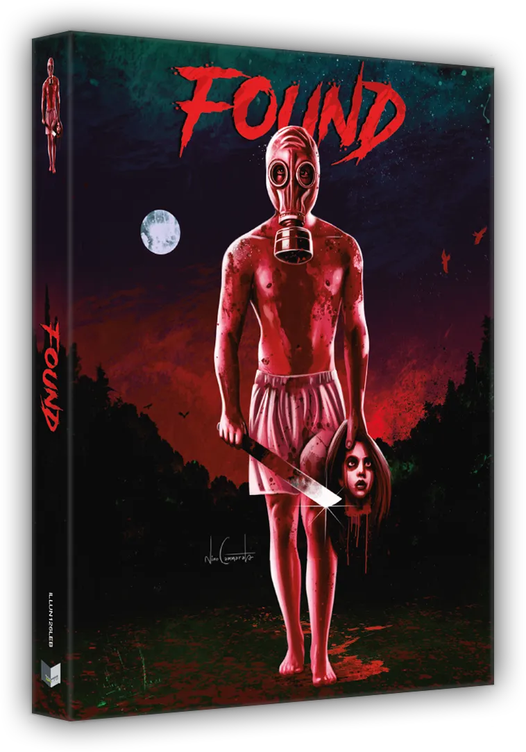 Black Lava Found Serienkiller Mediabook Cover B 2-Disc Uncut