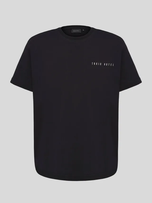 Tokio Hotel Classic T-Shirt Shirt Schwarz 100% Baumwolle