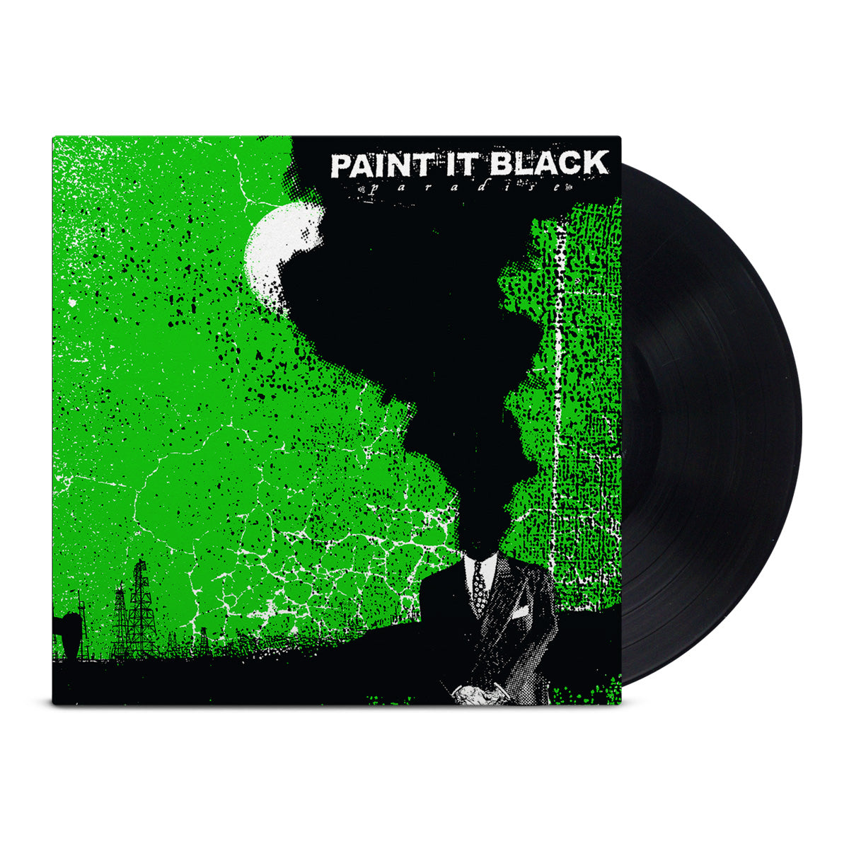 Jade Tree Paradise LP Black Vinyl 12in Paint It Black