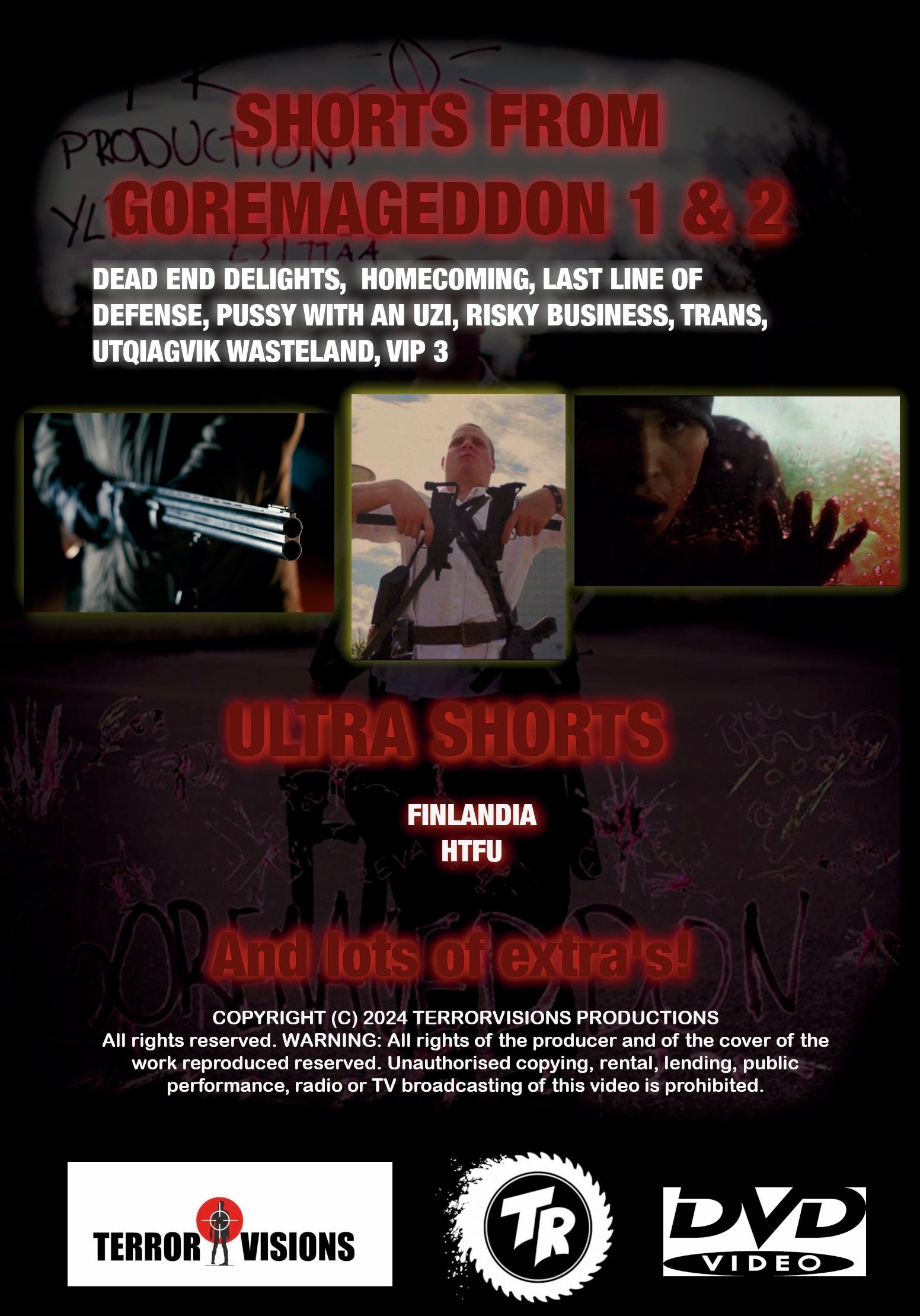 BlackLava Releases Double the Gore 3 DVD Belgium Import