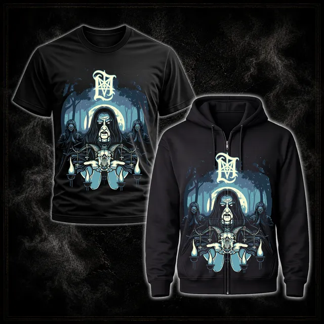 Lord Ahriman Ritual Bundle Shirt + Zip-Hood schwarz