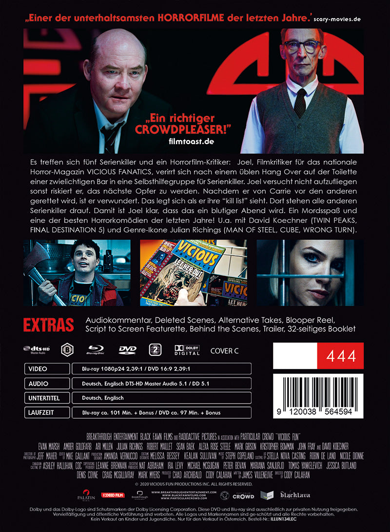 Black Lava Vicious Fun Mediabook Cover C 2-Disc Uncut