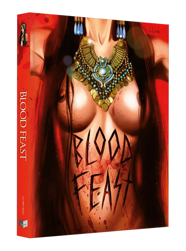 Black Lava Blood Feast Mediabook Cover C 2-Disc Limited Uncut