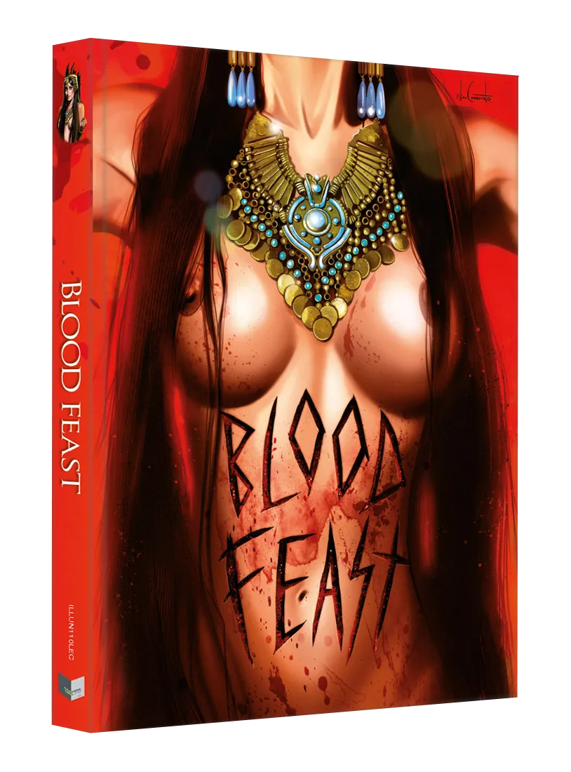 Black Lava Blood Feast Mediabook Cover C 2-Disc Limited Uncut