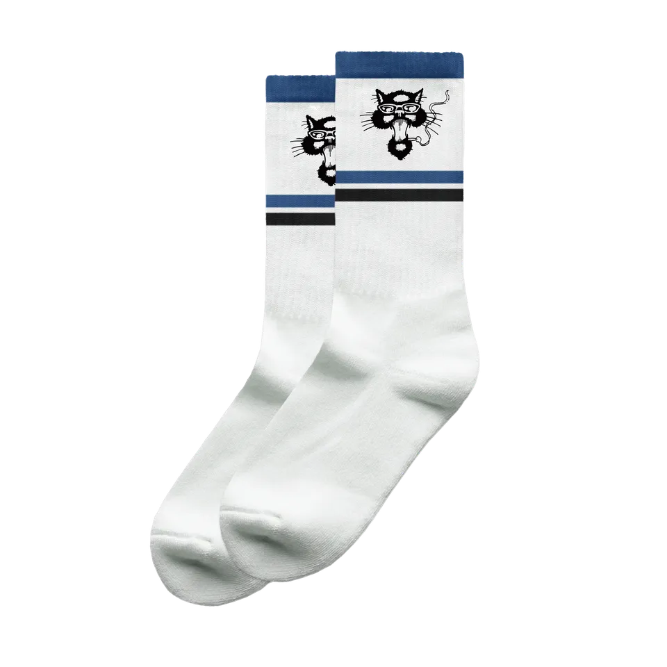 Blues Traveler Socken Weiß Paar Bandmotiv