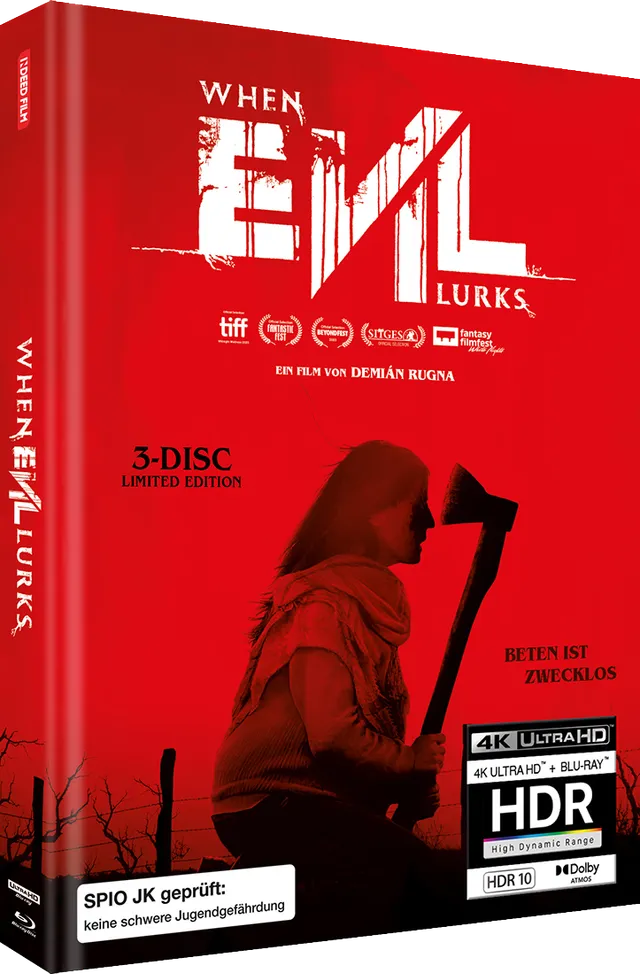 BlackLava Releases When Evil Lurks UHD+2BD Mediabook B UNCUT