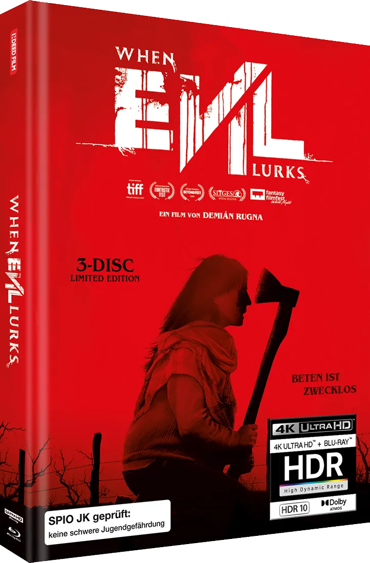 BlackLava Releases When Evil Lurks UHD+2BD Mediabook B UNCUT