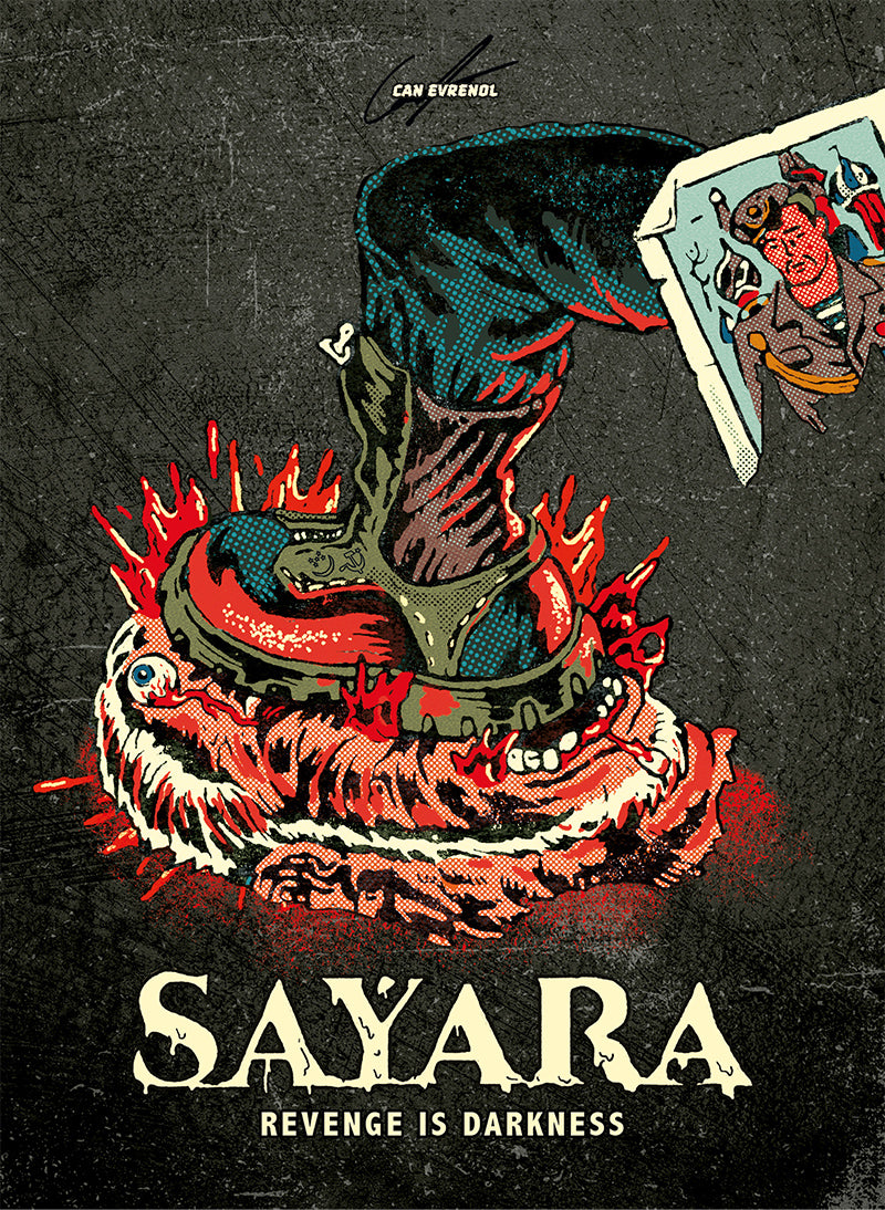 Black Lava Sayara Revenge is Darkness Mediabook Cover E UHD