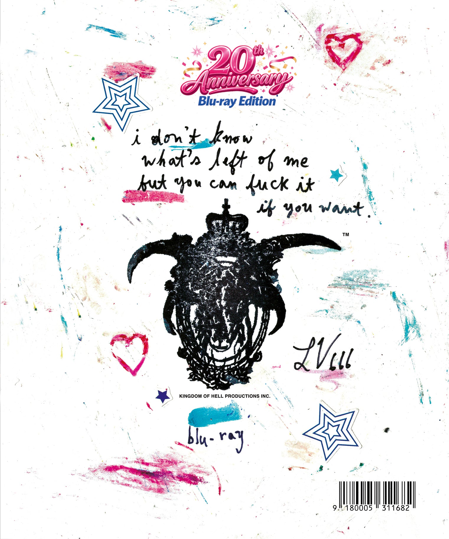 Black Lava Slaughtered Vomit Dolls Blu-ray 20th Anniversary