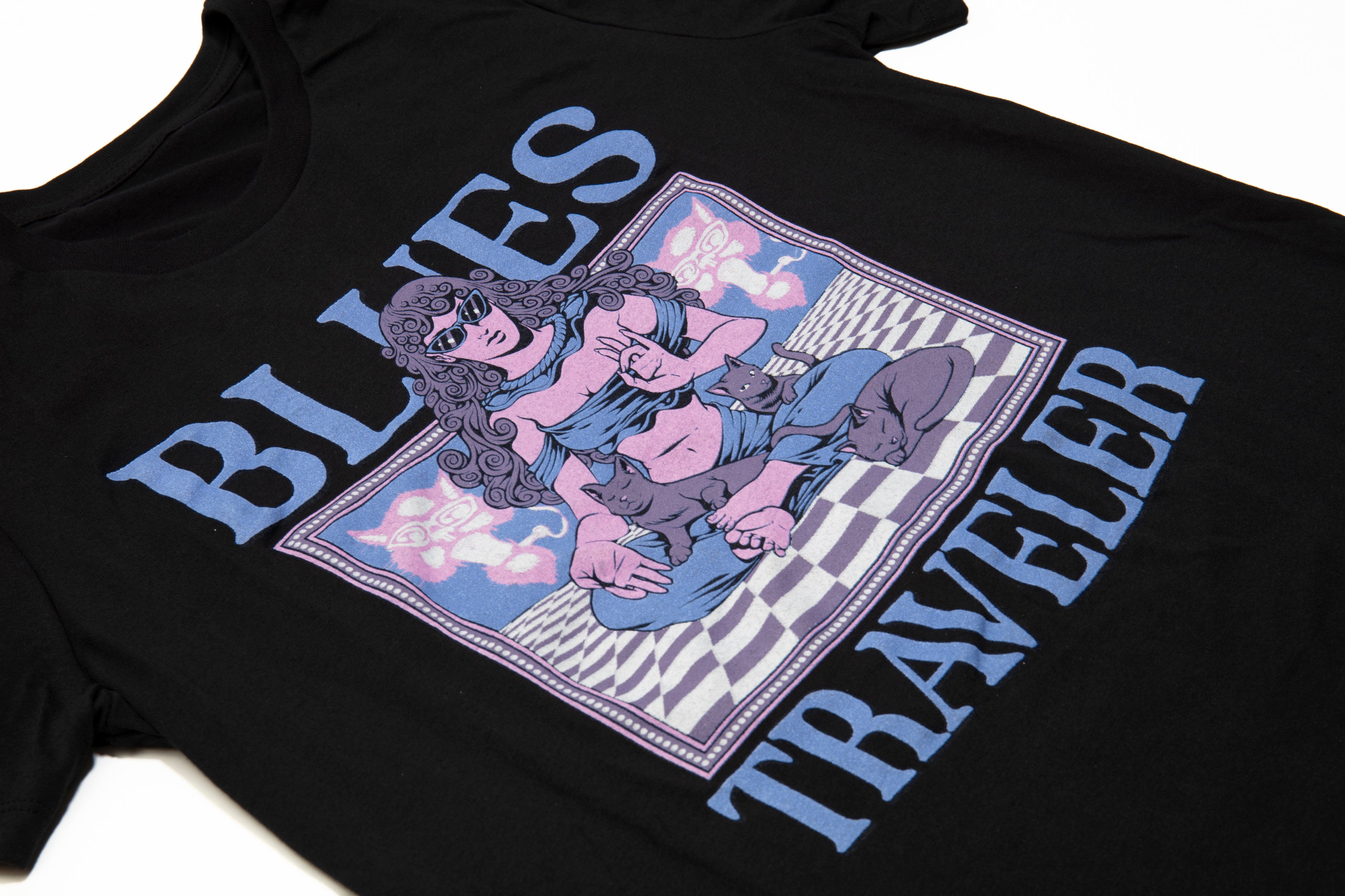 Blues Traveler Meditate Damen T-Shirt vintage black