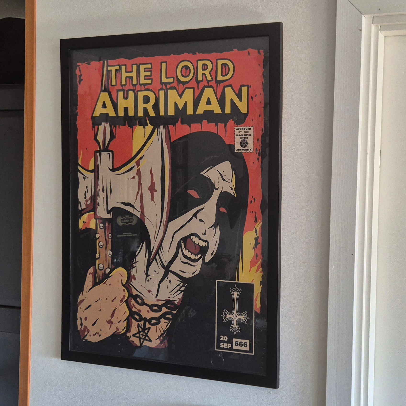 Lord Ahriman Ultimate Poster Bundle Kunstdruck 4er Set signiert