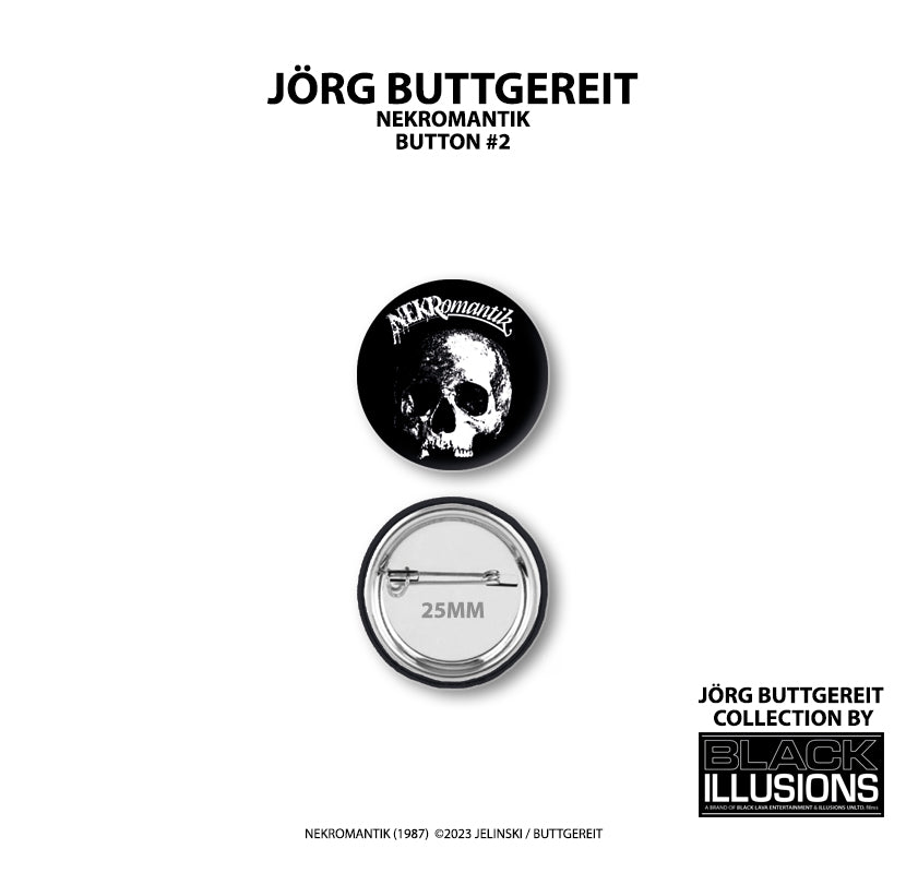 BlackLava Nekromantik Button 25mm #2 Merch lizenziert