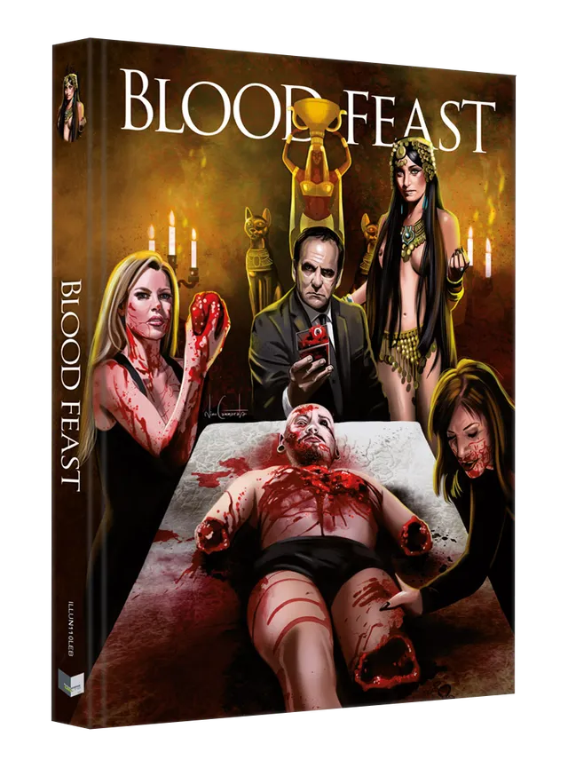Black Lava Blood Feast Mediabook 2-Disc Cover B Uncut Horror