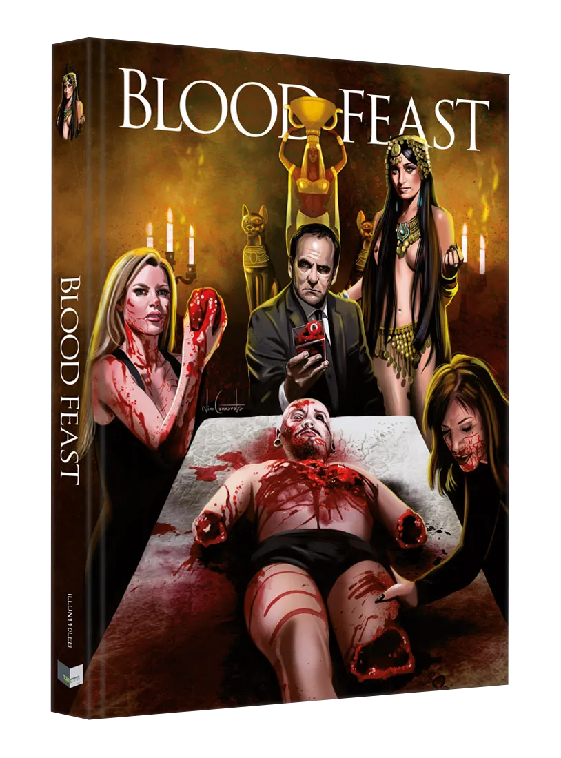 Black Lava Blood Feast Mediabook 2-Disc Cover B Uncut Horror
