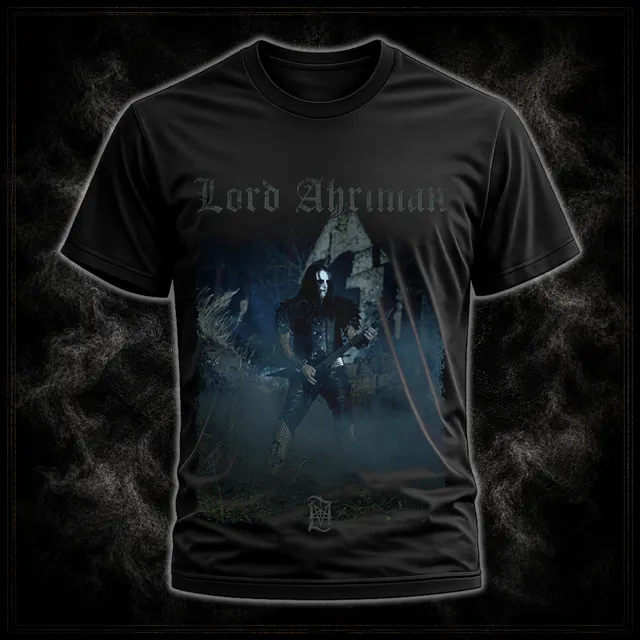 Lord Ahriman Nightfall Signature Shirt schwarz L Bio Baumwolle