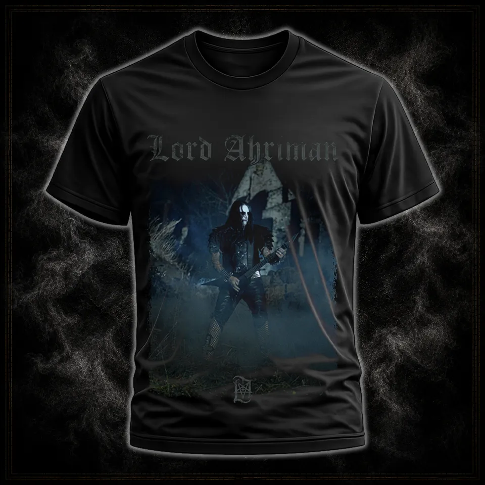 Lord Ahriman Nightfall Signature Shirt schwarz L Bio Baumwolle