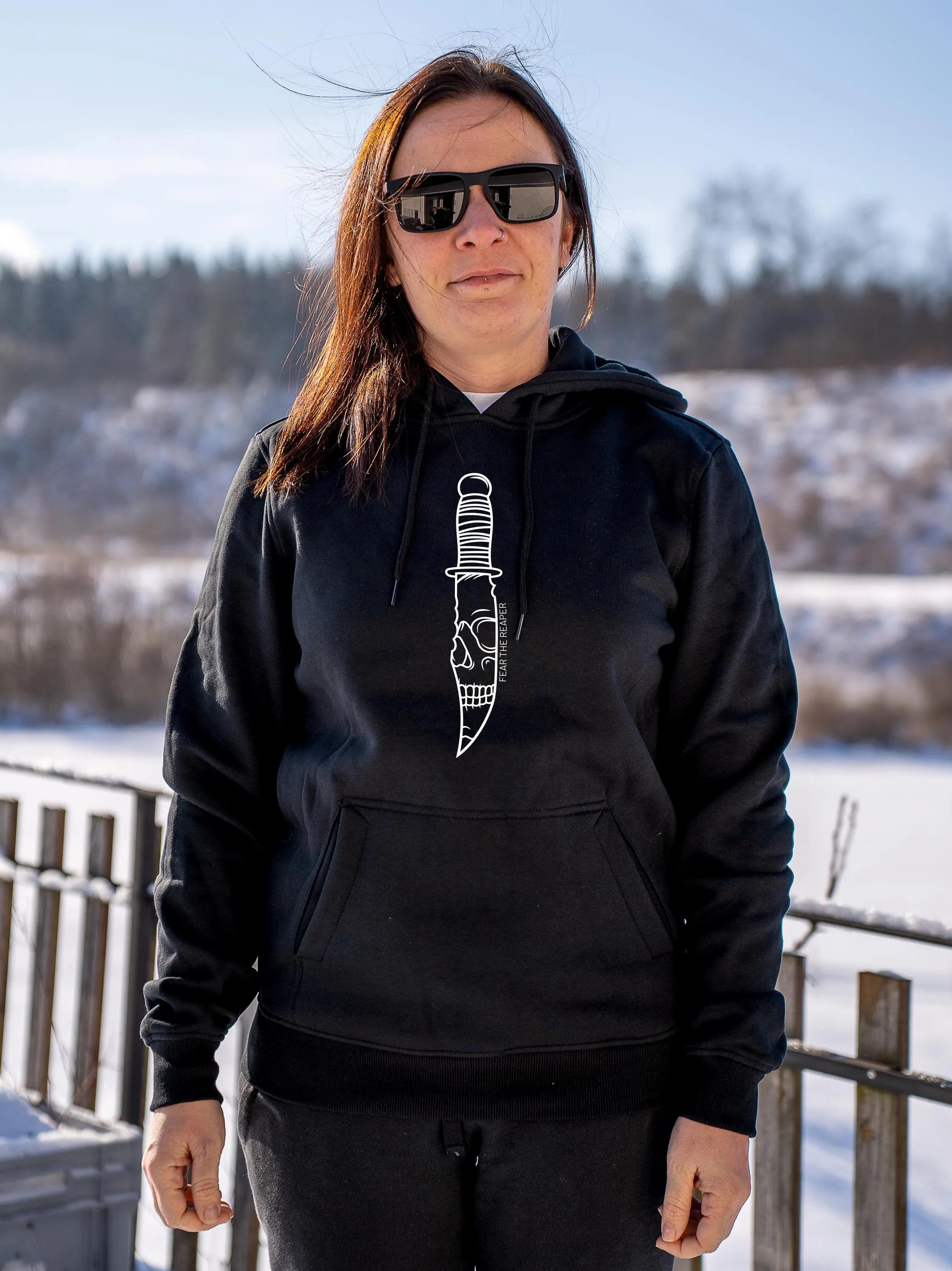 BlackLava Fear the Reaper Heavy Hoody Kapuzenpullover 300g