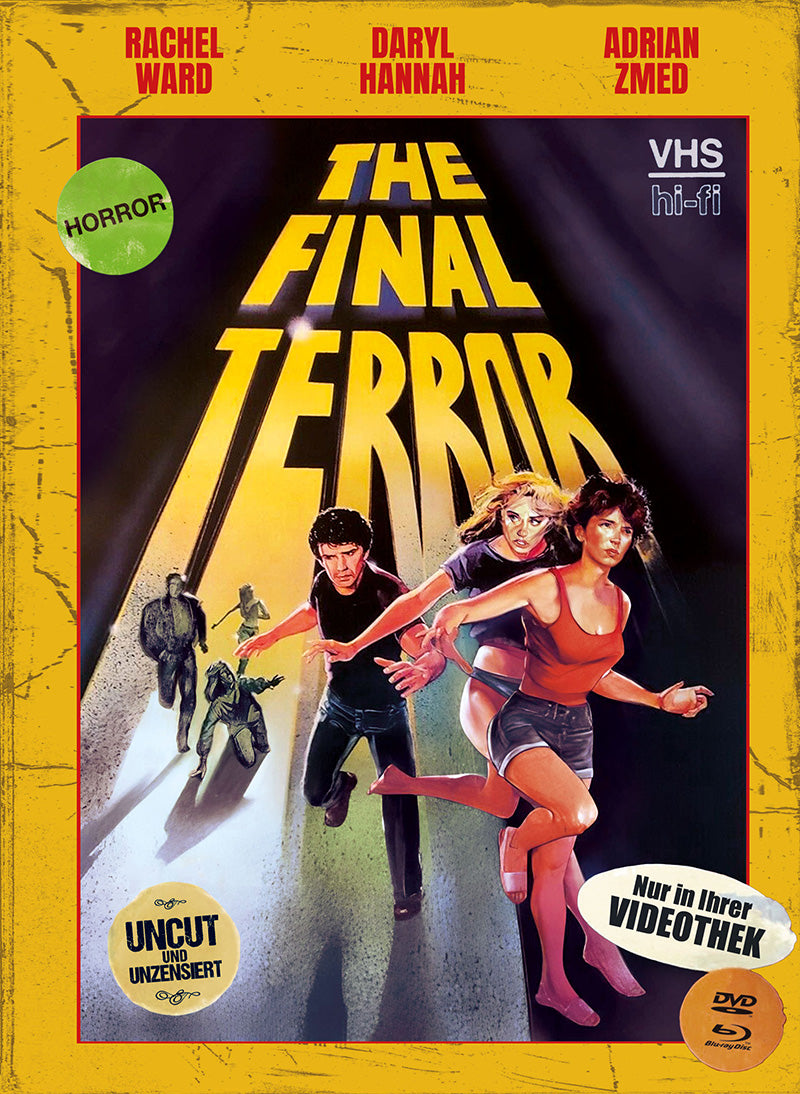 The Final Terror Limited 333 Mediabook BD+DVD Cover F Horror