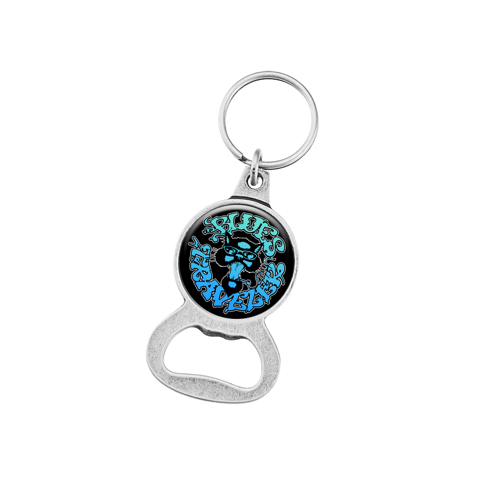 Blues Traveler Bottle Opener Schlüsselanhänger Metall