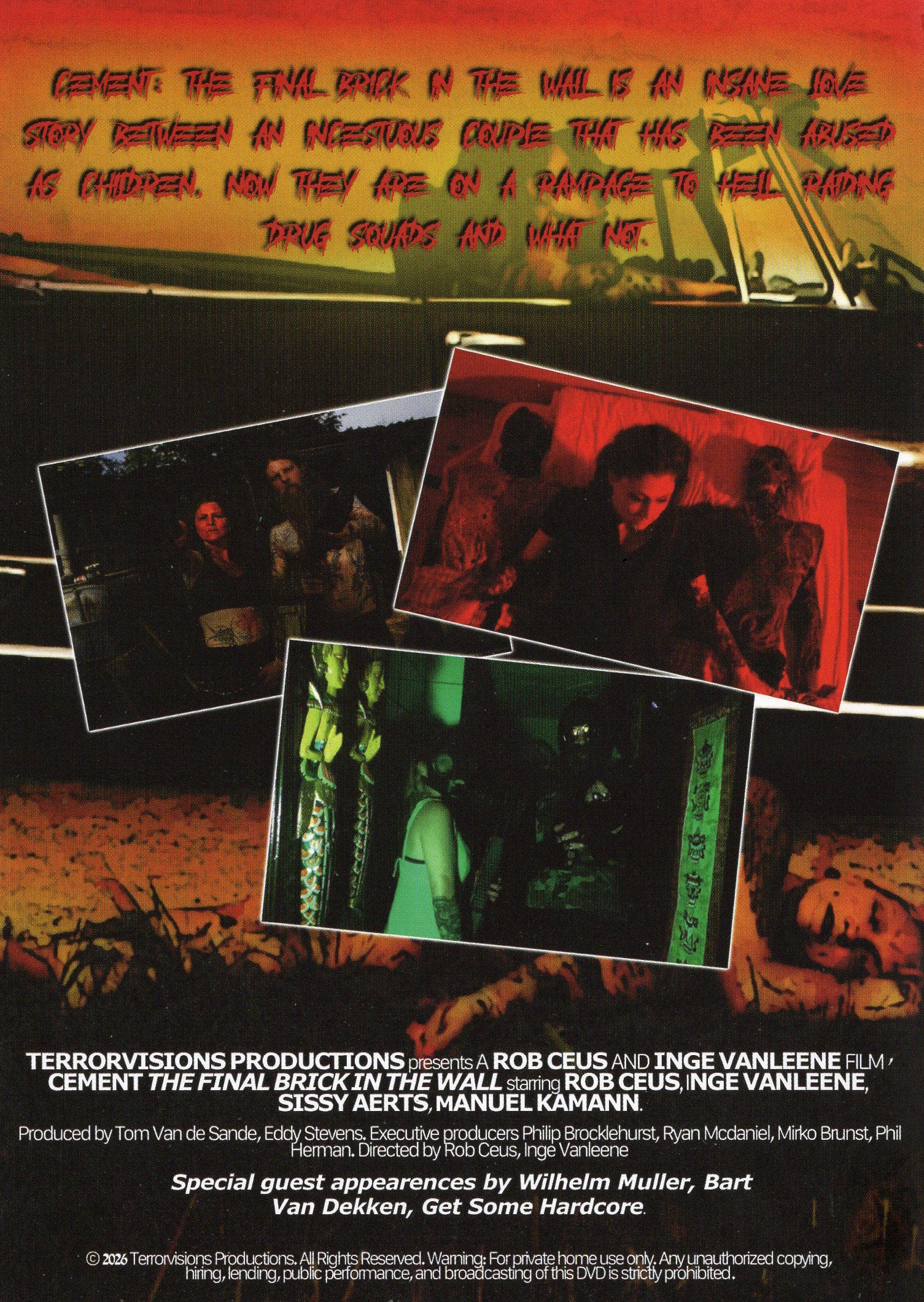 Black Lava Final Brick in the Wall Cement DVD Belgium Import