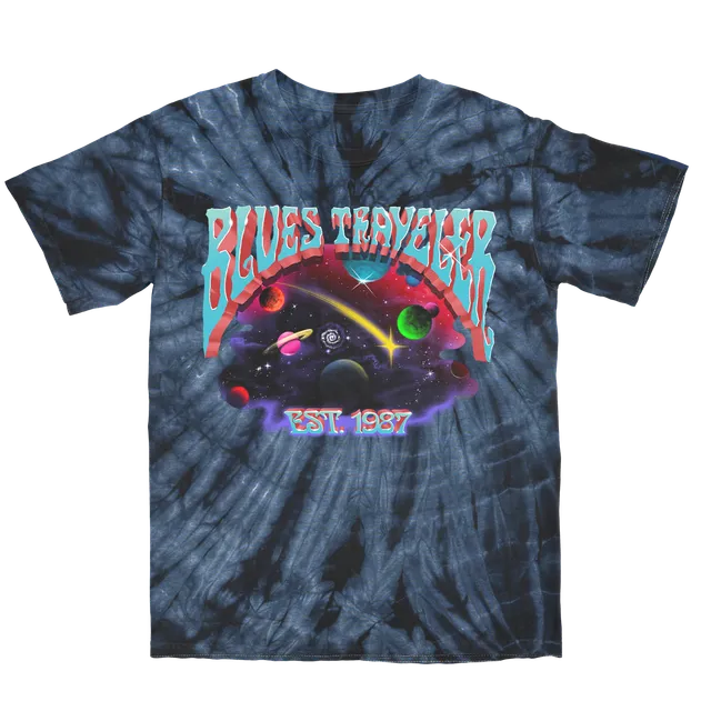 Blues Traveler Spacey Since '87 T-Shirt navy Baumwolle