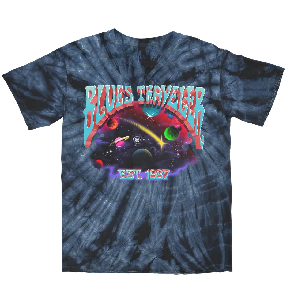 Blues Traveler Spacey Since '87 T-Shirt navy Baumwolle
