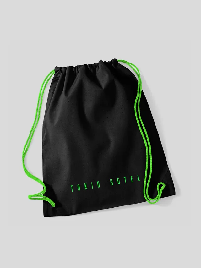 Tokio Hotel MP2019 Tour Gymbag Sportbeutel Schwarz Nylon