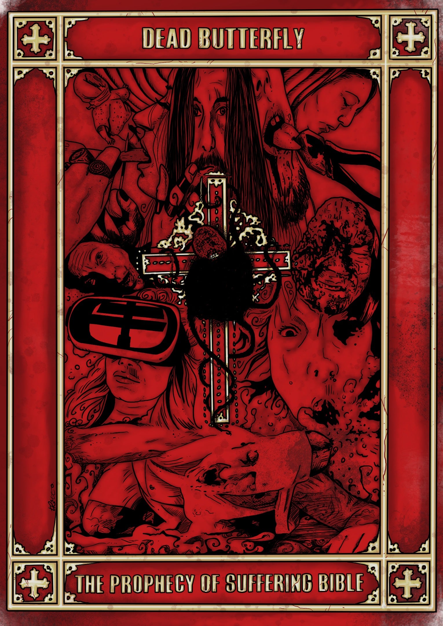 Black Lava The Suffering Bible 2 DVD Slipcase Uncut Horror