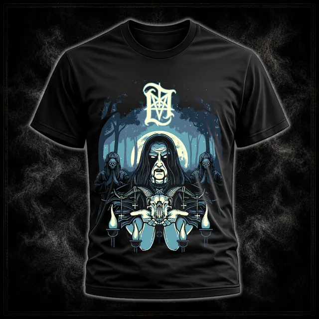 Lord Ahriman In The Sign Of The Horns Shirt schwarz L Cotton