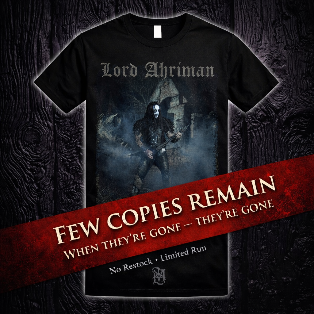 Lord Ahriman Nightfall Signature Shirt schwarz L Bio Baumwolle