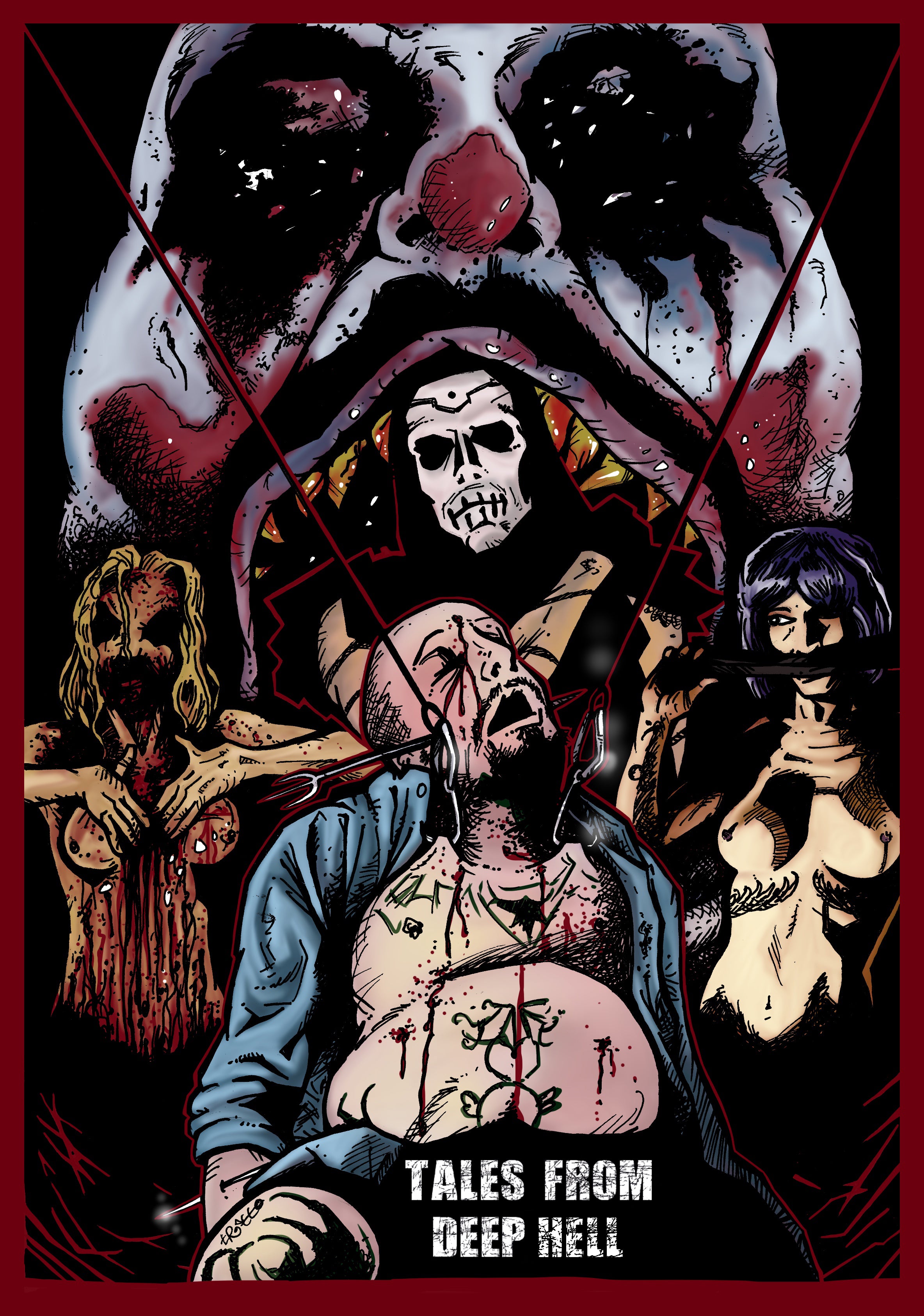 Black Lava Releases Tales from Deep Hell DVD Slipcase Edition Horror