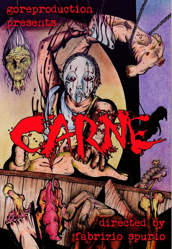 Black Lava Carne Fabrizio Spurio DVD DVD-R Serienkiller