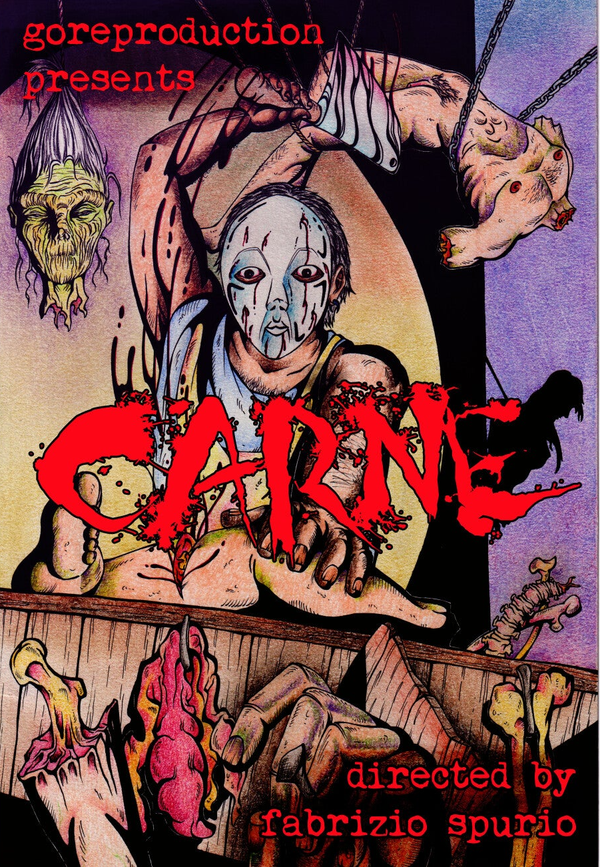 Black Lava Carne Fabrizio Spurio DVD DVD-R Serienkiller