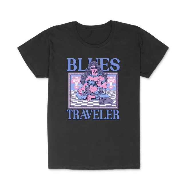 Blues Traveler Meditate Damen T-Shirt vintage black