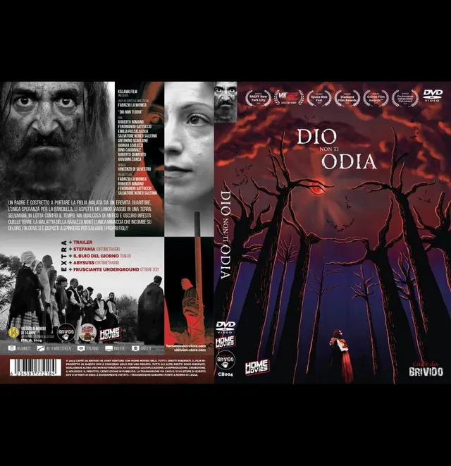 BlackLava Home Movies Dio non ti odia DVD Italian Import Horrorfilm