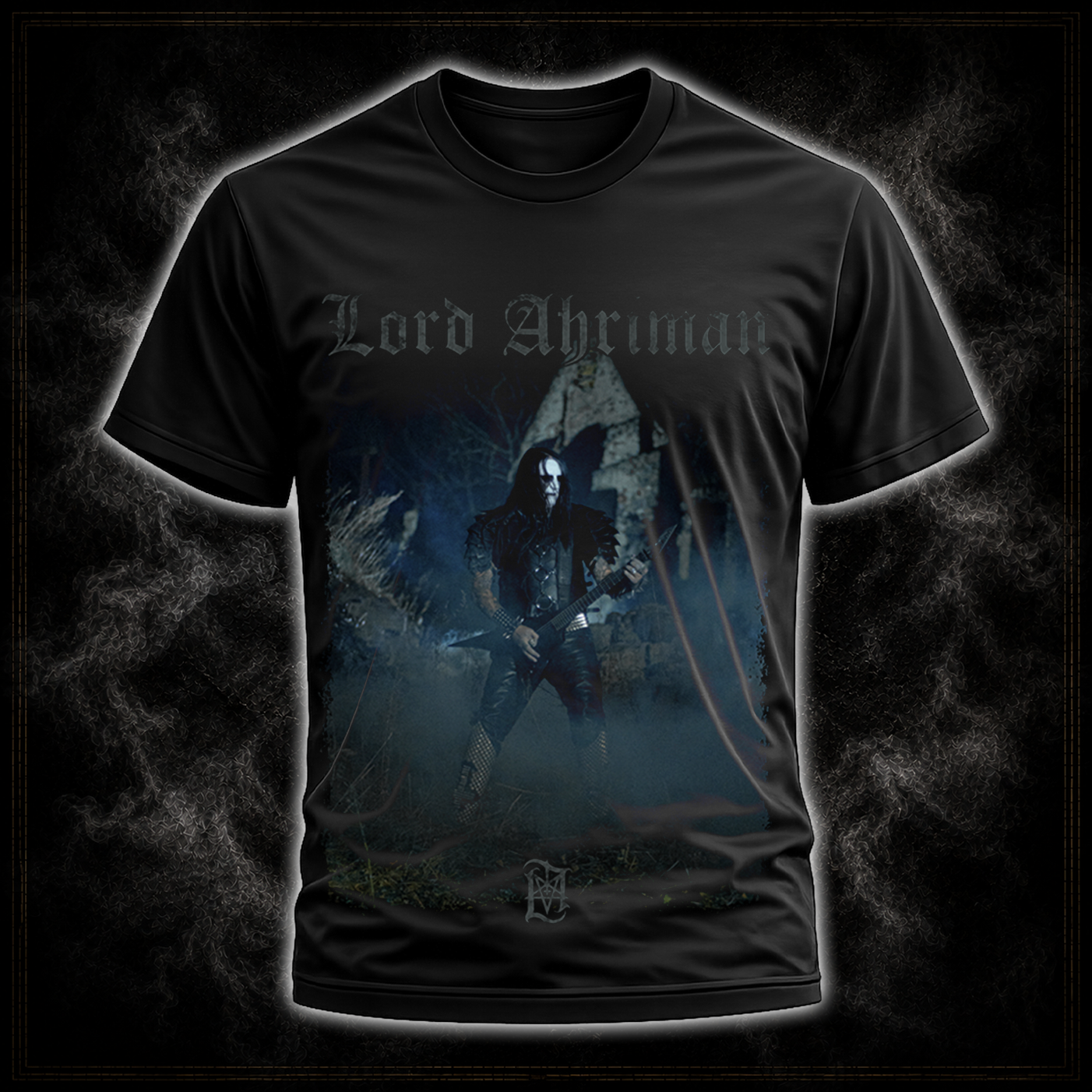 Lord Ahriman Ultimate Trinity 3er T-Shirt Set Schwarz