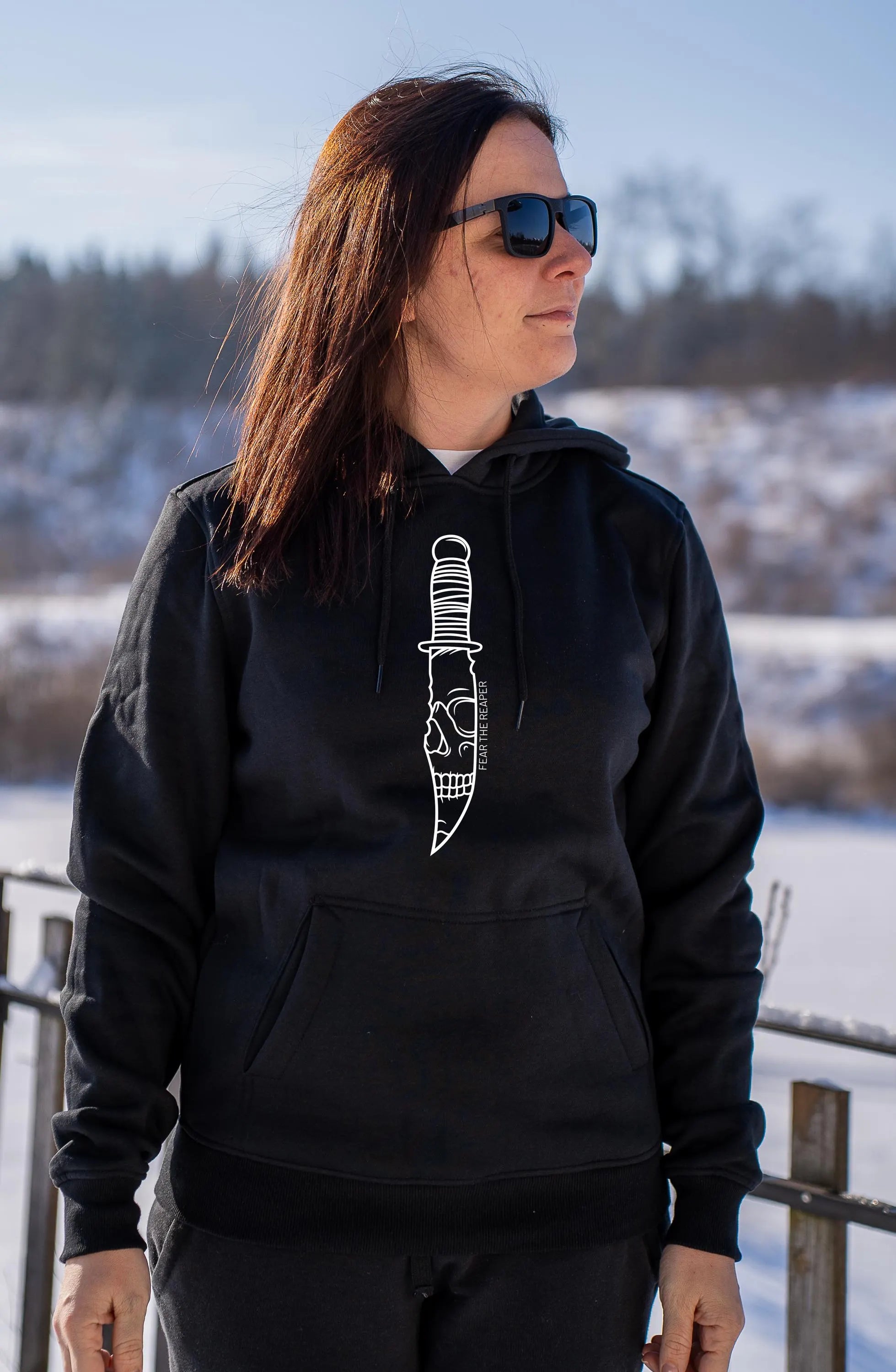 BlackLava Fear the Reaper Heavy Hoody Kapuzenpullover 300g