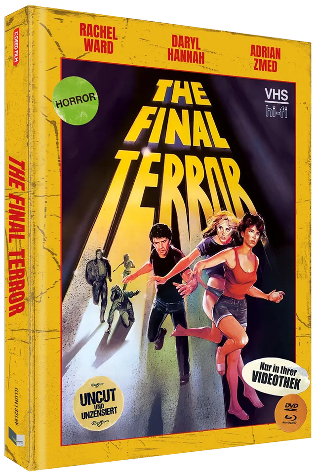 The Final Terror Limited 333 Mediabook BD+DVD Cover F Horror