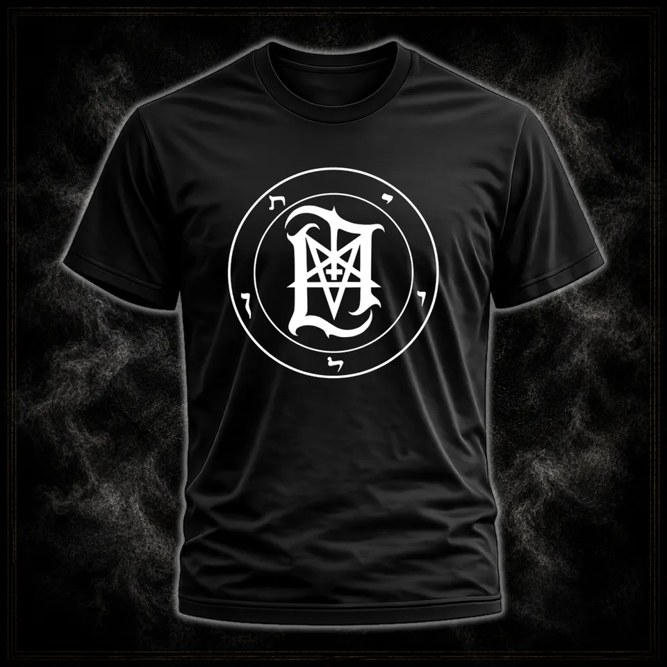 Lord Ahriman Sigil Shirt schwarz Unisex Gildan Heavy Cotton