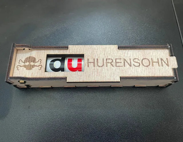 Black Lava H*rensohn Duplo Box Geschenkbox