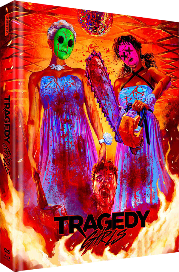 Black Lava Tragedy Girls Mediabook Cover B Uncut Blu-ray DVD