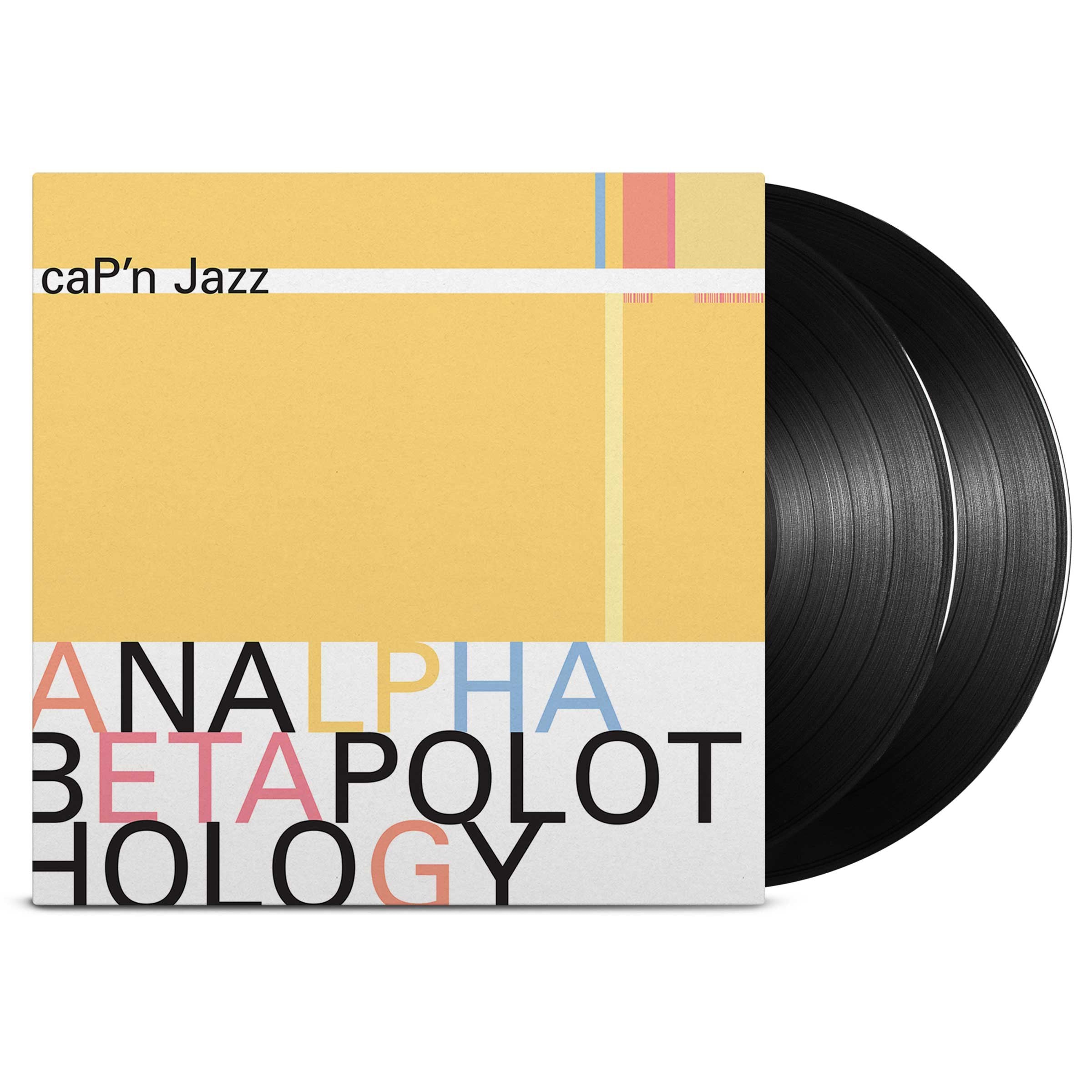 Cap'n Jazz Analphabetapolothology 2xLP Vinyl 180g schwarz