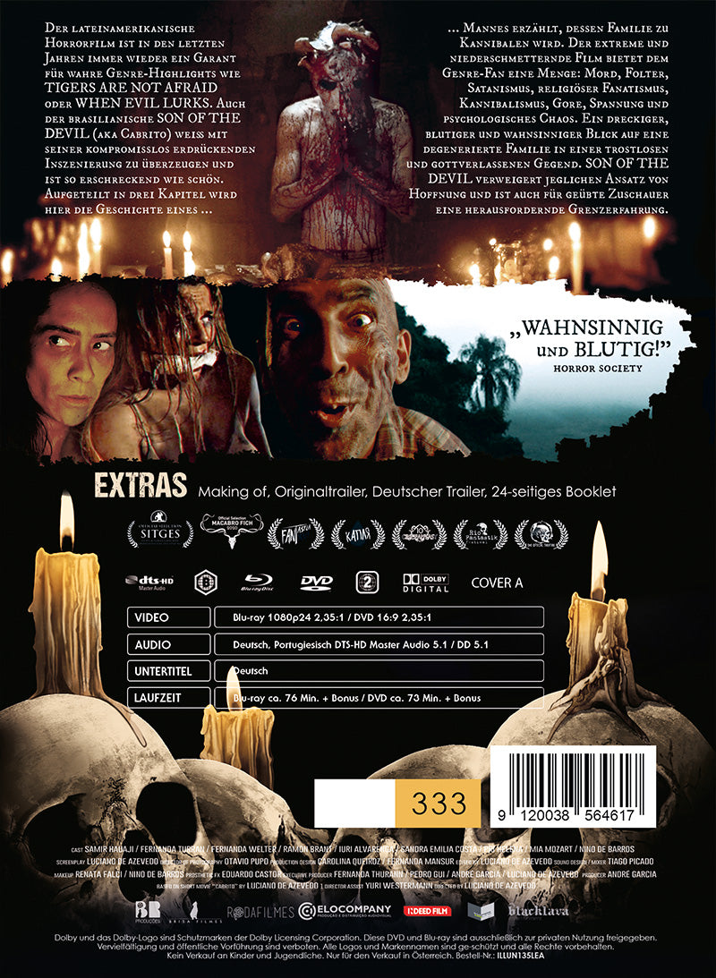 BlackLava Son of the Devil Mediabook Cover A Blu-ray DVD