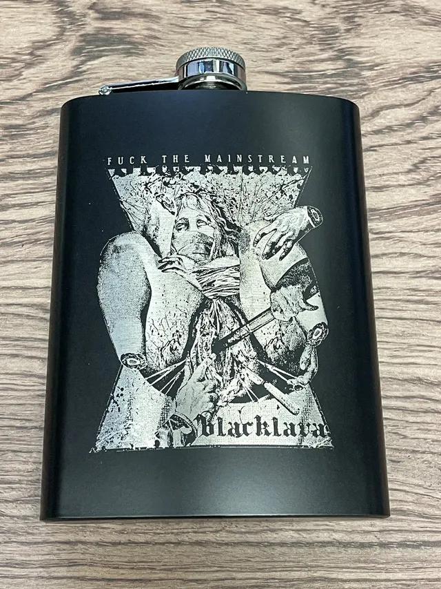 Merchandise Fuck the Mainstream Flachmann Edelstahl 240 ml
